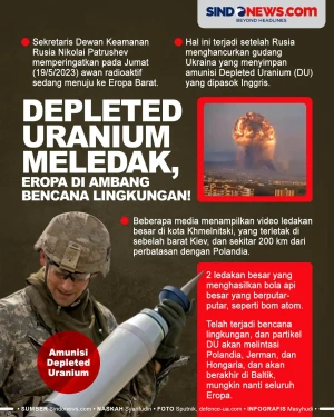 Depleted Uranium Meledak,...