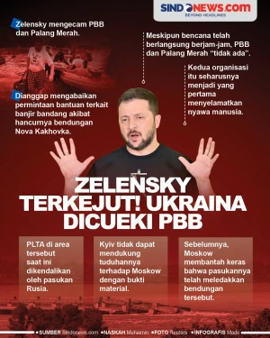 Presiden Volodymyr Zelensky...