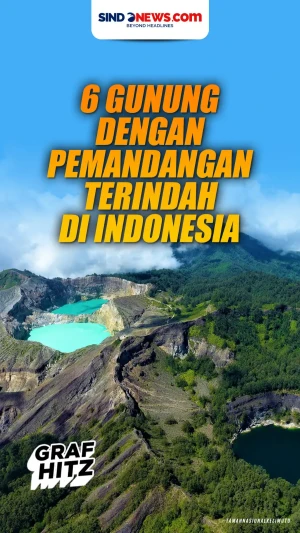 6 Gunung dengan Pemandangan...