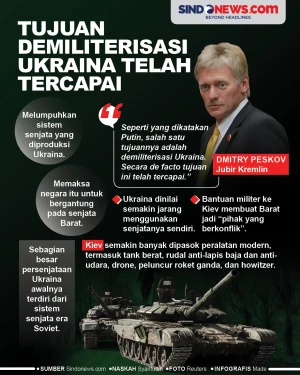 Tujuan Rusia Mendemiliterisasi...