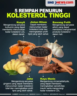 5 Rempah Penurun Kolesterol...