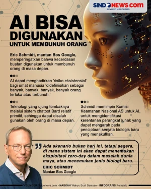 Mantan Bos Google Sebut...