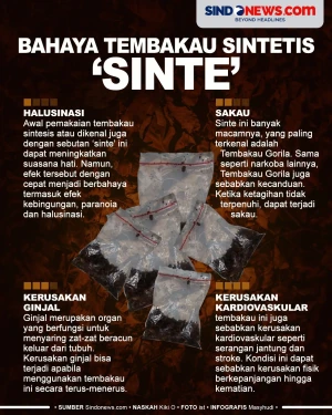 4 Bahaya Tembakau Sintetis,...