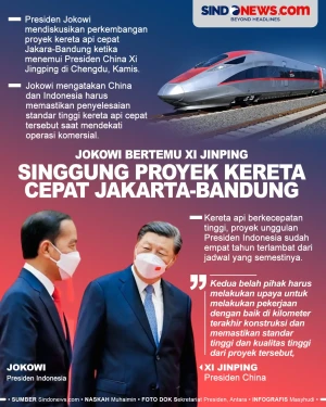Jokowi Bertemu Xi Jinping,...