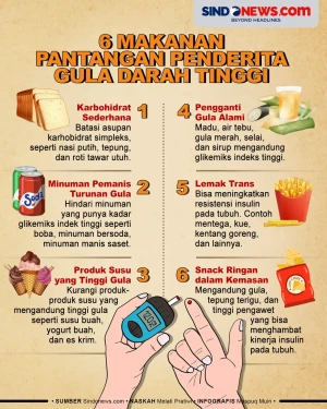 6 Makanan Pantangan...