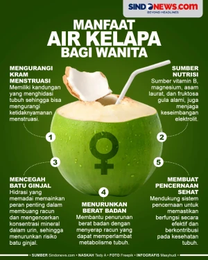 5 Manfaat Air Kelapa...