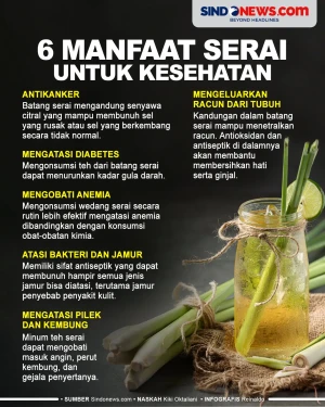6 Manfaat Serai untuk...