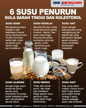 6 Susu Penurun Gula...