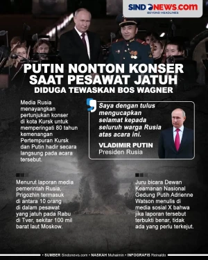 Putin Nonton Konser...