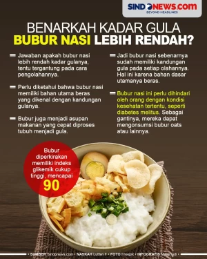 Kadar Gula pada Bubur...