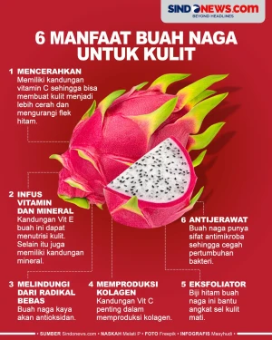 6 Manfaat Buah Naga...