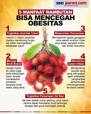 5 Manfaat Buah Rambutan,...