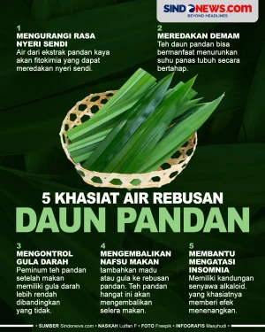 5 Khasiat Air Rebusan...