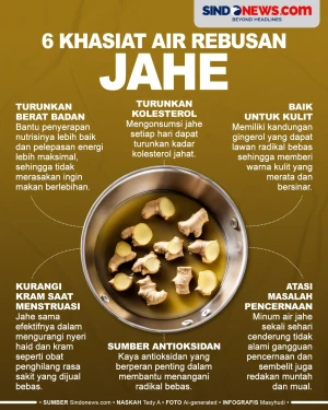 6 Khasiat Air Rebusan...