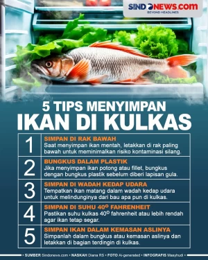 5 Tips Menyimpan Ikan...