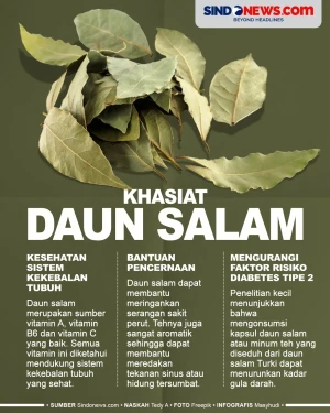 Khasiat Daun Salam,...