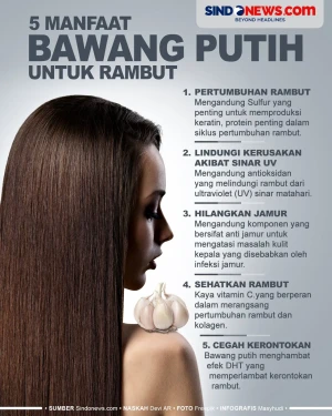 5 Manfaat Bawang Putih...