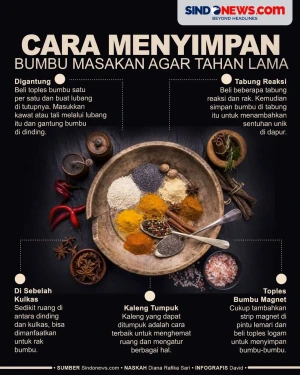 5 Cara Menyimpan Bumbu...