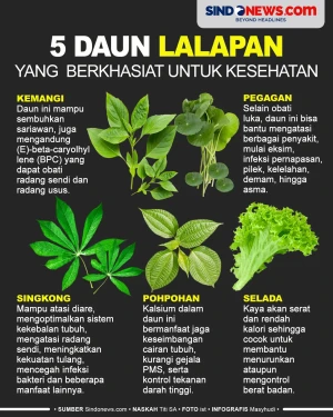 5 Daun Lalapan yang...