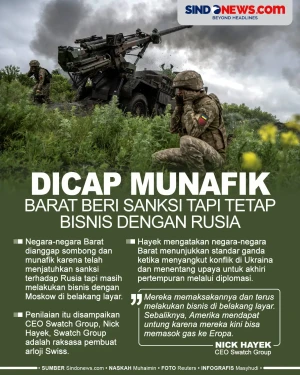 Barat Dicap Munafik,...