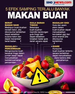 5 Efek Samping Terlalu...