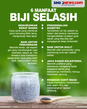 6 Manfaat Minum Biji...