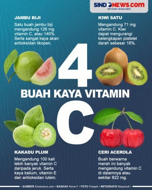 4 Buah Kaya Vitamin...