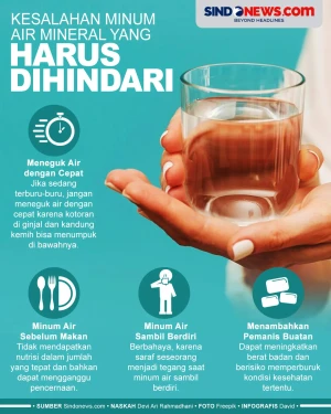 4 Kesalahan Minum Air...