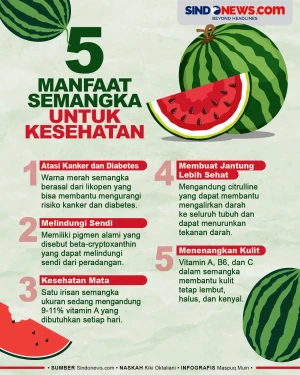5 Manfaat Semangka,...