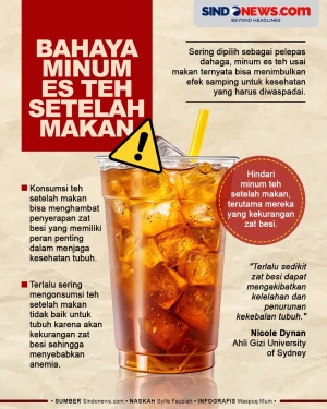 Bahaya Minum Es Teh...