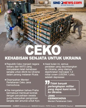Ceko Kehabisan Senjata...