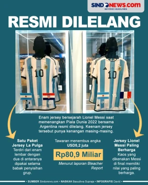 6 Jersey Lionel Messi...