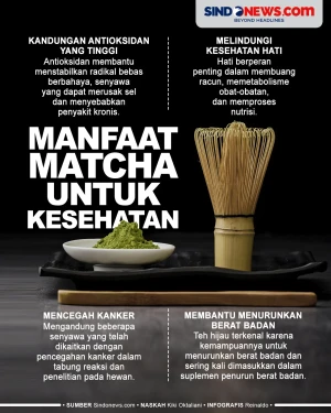 Manfaat Matcha Tak hanya...