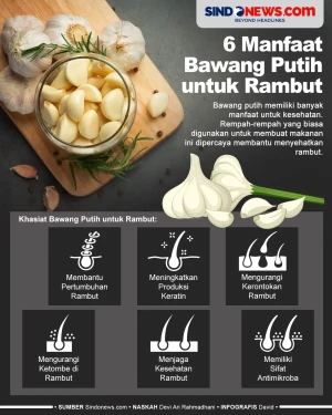 6 Manfaat Bawang Putih...
