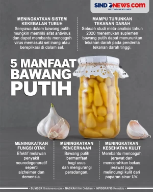 5 Manfaat Bawang Putih...
