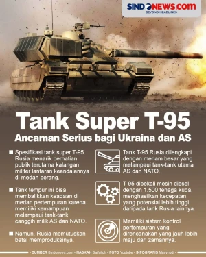 Tank Super T-95 Rusia,...