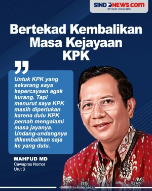 Mahfud MD Bertekad Mengembalikan...