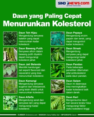 10 Daun yang Bisa Menurunkan...