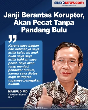 Mahfud MD Janji Berantas...