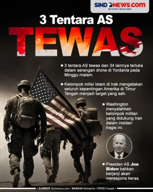 Tiga Tentara AS Tewas...
