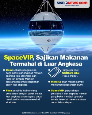 SpaceVIP, Sajikan Makanan...