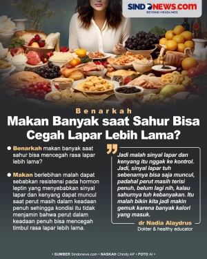 Benarkah Makan Banyak...