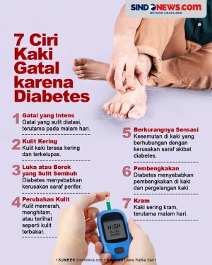7 Ciri Kaki Gatal karena...