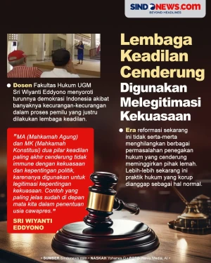 Dosen UGM: Lembaga Keadilan...