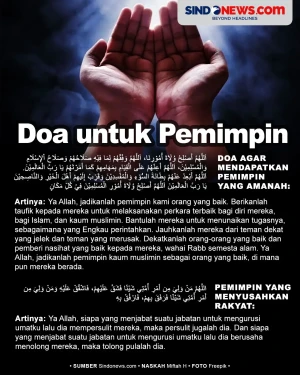 Doa untuk Pemimpin Amanah...