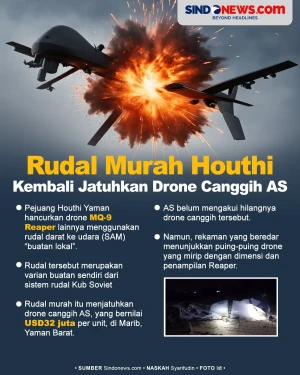 Rudal Murah Houthi Kembali...