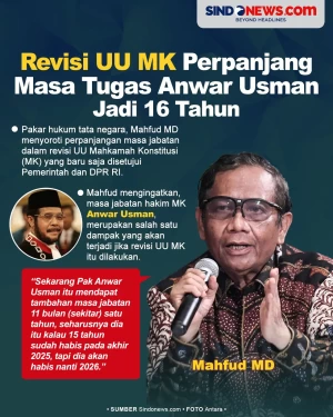 Mahfud MD: Revisi UU...