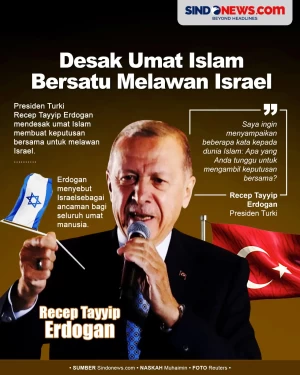 Presiden Turki Erdogan...