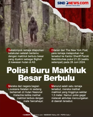 Polisi AS Memburu Makhluk...