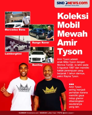 Koleksi Mobil Amir Tyson,...